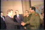 Saddam and Rumsfeld